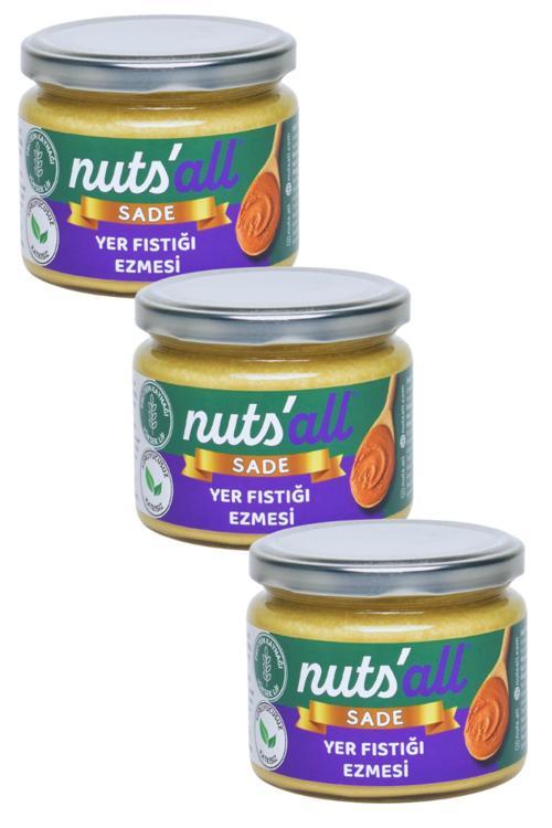 Sade Fıstık Ezmesi 280 G X 3 Adet