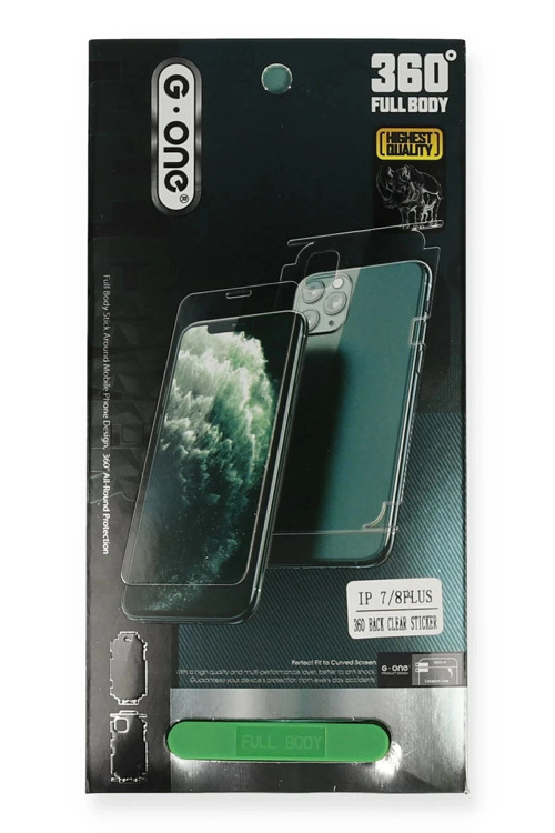 iPhone 16 360 Mat Full Body Arka Koruyucu-(5796)