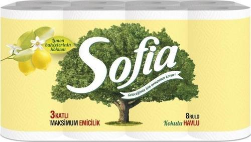 Limon Kokulu 8'li Kağıt Havlu