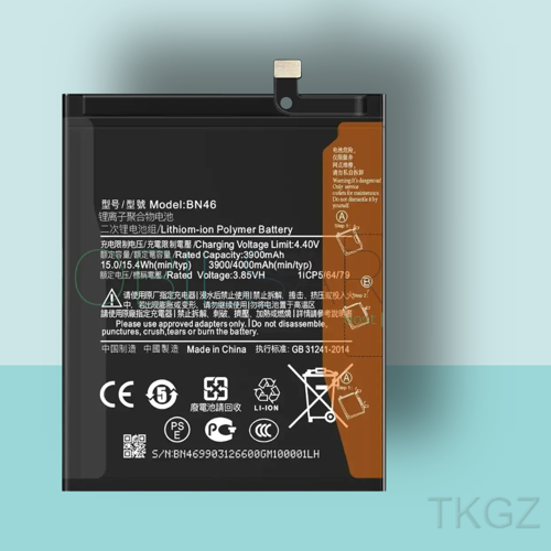 - Xiaomi REDMİ NOTE 8 - BN46 - Batarya Pil Orijinal Sıfır