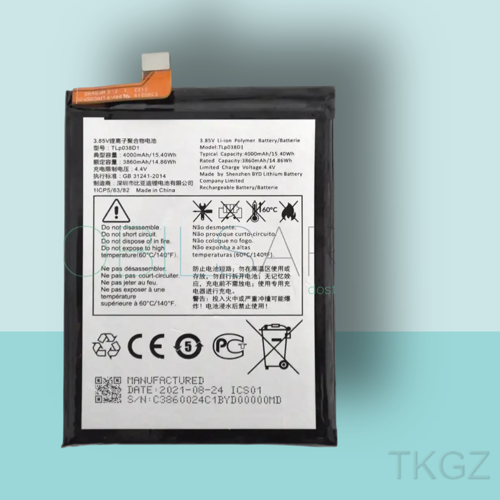 - TCL 10SE - TLP-038D7 - Batarya Pil Orijinal Sıfır