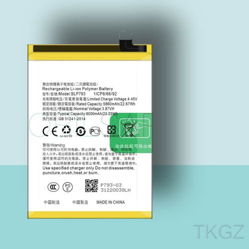 - OPPO REALME C25 - BLP-793 - Batarya Pil Orijinal Sıfır
