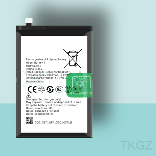 - Tecno SPARK GO 2023 - BL-49NT - Batarya Pil Orijinal Sıfır