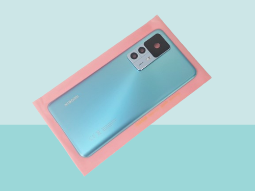 - Xiaomi Mi 12T Arka Pil Batarya Kapağı Kapak (FULL KAMERA LENSİ 108 MP) MAVİ