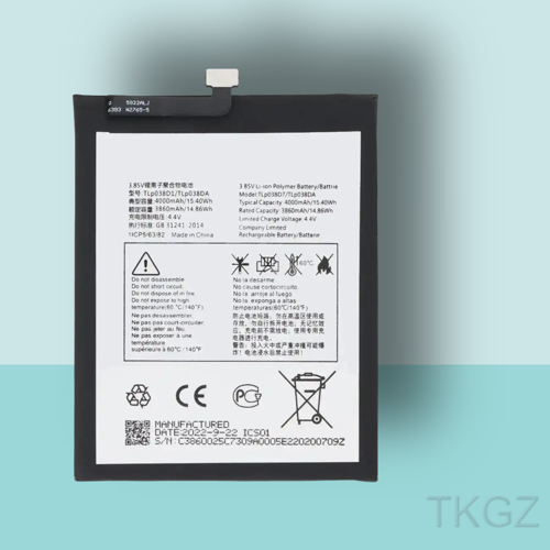 - TCL 10L T770H -TLP-037A7 - Batarya Pil Orijinal Sıfır