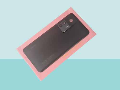 - Xiaomi Mi 12T Arka Pil Batarya Kapağı Kapak (FULL KAMERA LENSİ 108 MP) SİYAH