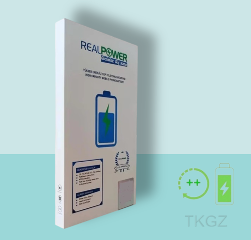 - Tecno Camon 18 - BL - 49FT - Batarya Pil Sıfır Güçlendirilmİş - Realpower