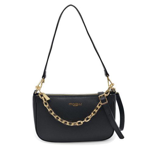Kadın Çapraz Çanta NIVES Piumelli Milano Bag  D28 Black