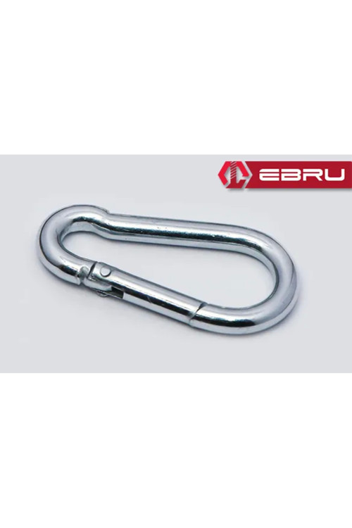 Yaylı Karabina, Çengel, Kanca 4Mm - 50 Adet - Lisinya