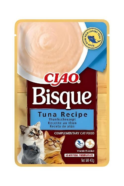 Ciao Churu Bisque Ton Balıklı Kedi Ödül Kreması 40 Gr
