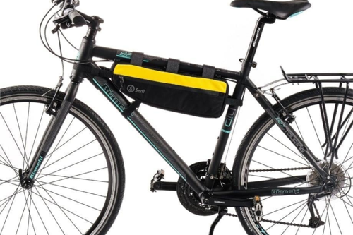 Bikepacking Kadro Altı Çanta - M Sarı