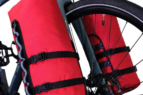 Bikepacking Tüp Çanta 9L Kırmızı 