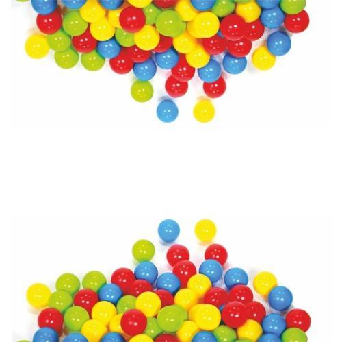 Oyun Havuzu Topları 90 mm 250 adet - Şeffaf