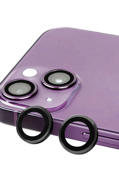 iPhone 14 Raze Metal Kamera Lens - Siyah