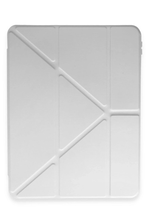 Huawei Honor Pad 9 Kılıf Kalemlikli Mars Tablet Kılıfı - Gri