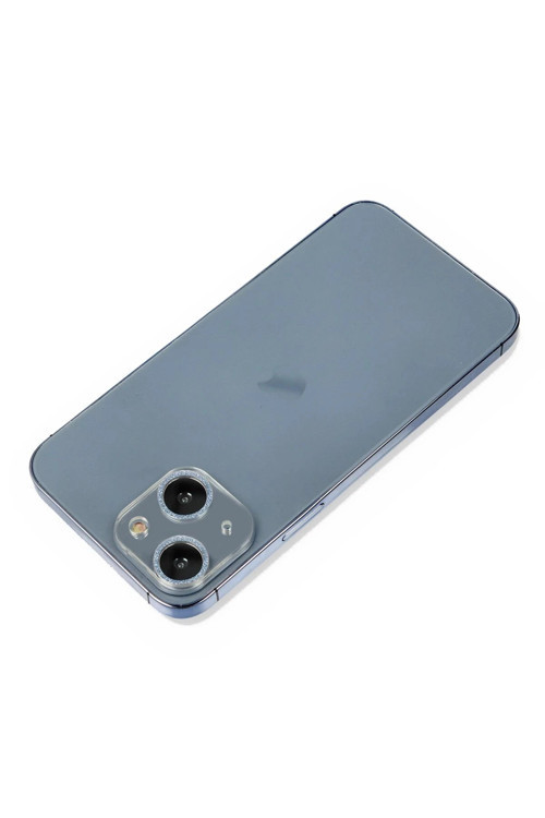 iPhone 13 Mini Shine Kamera Lens Koruma Cam - Sierra Blue