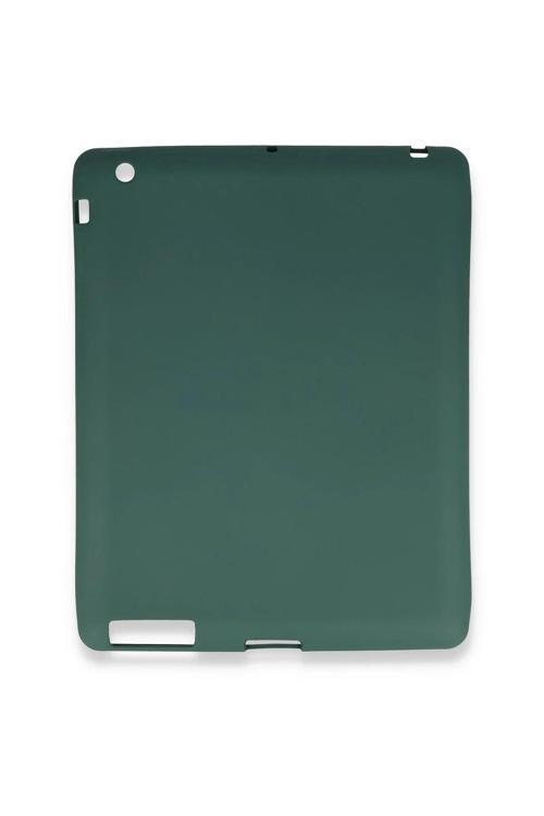 iPad 4 9.7 Kılıf Evo Tablet Silikon - Yeşil