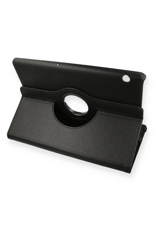 Huawei MediaPad T5 10 Kılıf 360 Tablet Deri Kılıf - Siyah