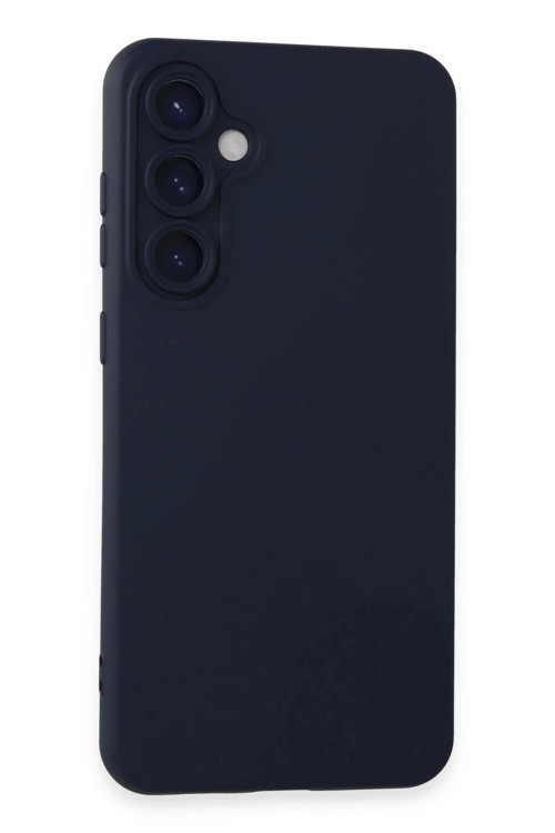 Samsung Galaxy S24 Plus Kılıf Nano içi Kadife Silikon - Lacivert