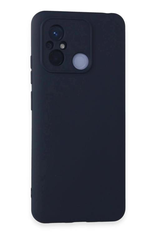 Xiaomi Redmi 12C Kılıf Nano içi Kadife Silikon - Lacivert
