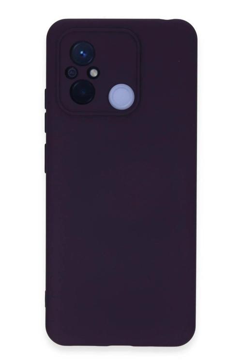 Xiaomi Redmi 12C Kılıf Nano içi Kadife Silikon - Mor