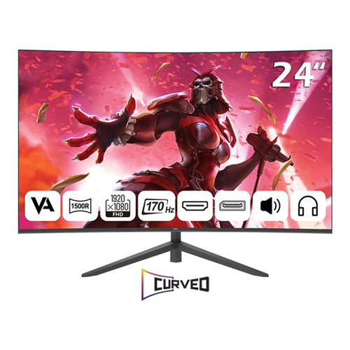 1ms 170Hz 24" 1920x1080 FHD Curved Gaming Monitör MD240K-V181