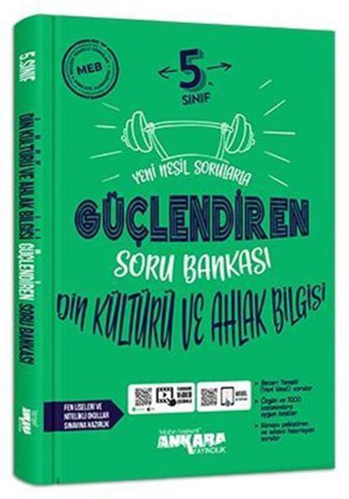 Ankara Yayınları 5. Sınıf Din Kültürü Güçlendiren Soru Bankası 2021-2022
