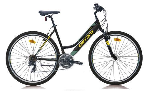 Active 292 460H Mat Siyah Açık Turkuaz Mercan Şehir Bisikleti