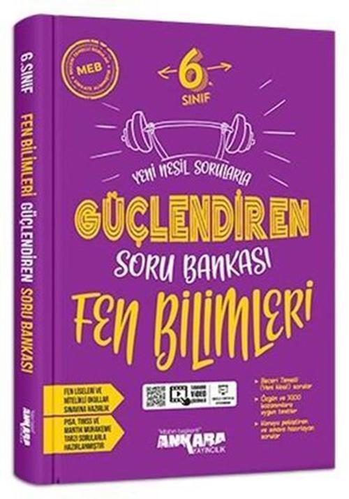 Ankara Yayınları 6. Sınıf Fen Bilimleri Güçlendiren Soru Bankası 2021-2022
