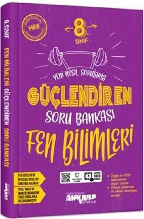 Ankara Yayınları 8. Sınıf Lgs Fen Bilimleri Güçlendiren Soru Bankası 2020