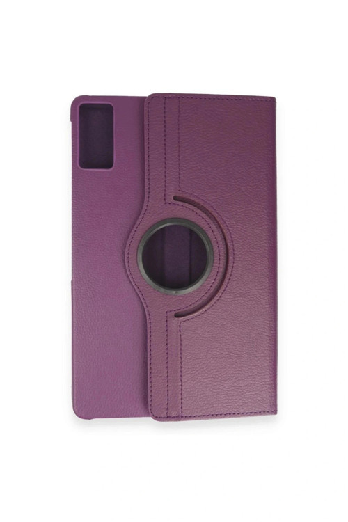 Xiaomi Redmi Pad SE 4G Kılıf 360 Tablet Deri Kılıf - Mürdüm