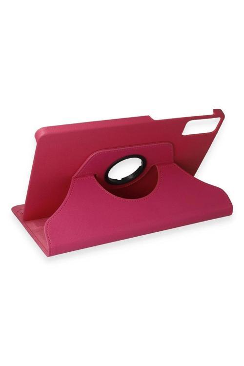 Xiaomi Redmi Pad SE Kılıf 360 Tablet Deri Kılıf - Pembe