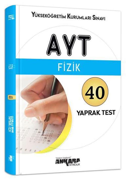 Ankara Yayınları Ayt Fizik Yaprak Test 2021-2022