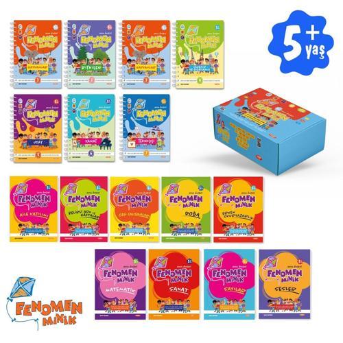 Fenomen Minik 2026 5 + Yaş Okul Öncesi Eğitim Seti 16 Kitap Seti
