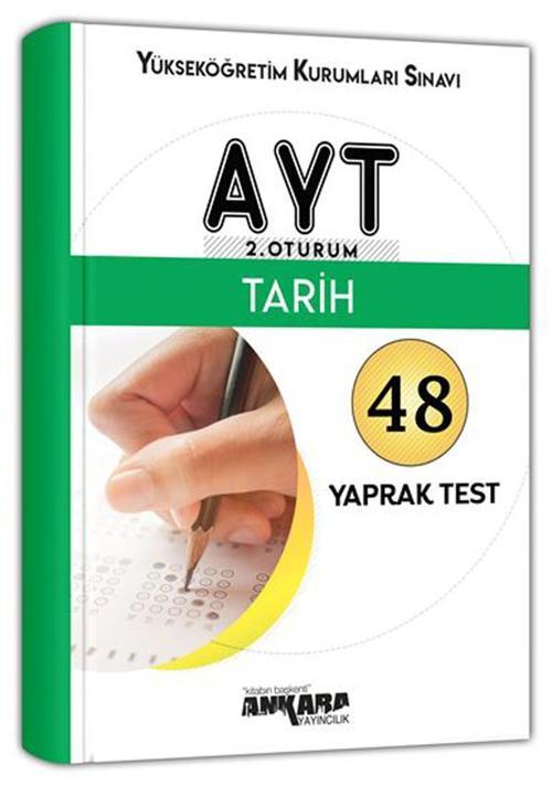 Ankara Yayınları Ayt Tarih Yaprak Test 2021-2022