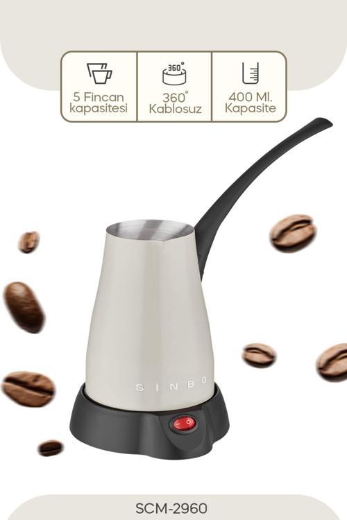 SCM-2960 Kablosuz Inox Elektrikli Cezve