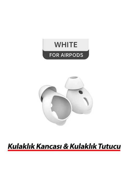 Kulaklık Kancası Kulaklık Tutucu Beyaz