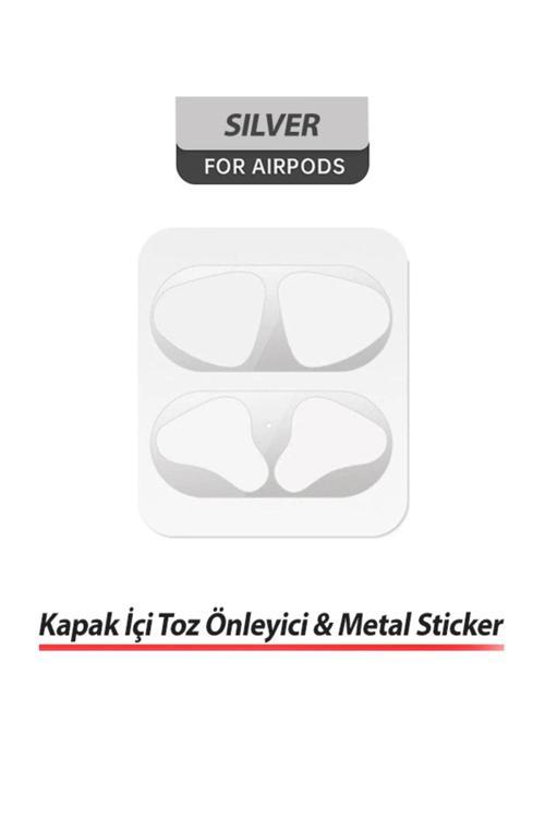 Airpod Kapak Içi Toz Önleyici Metal Sticker