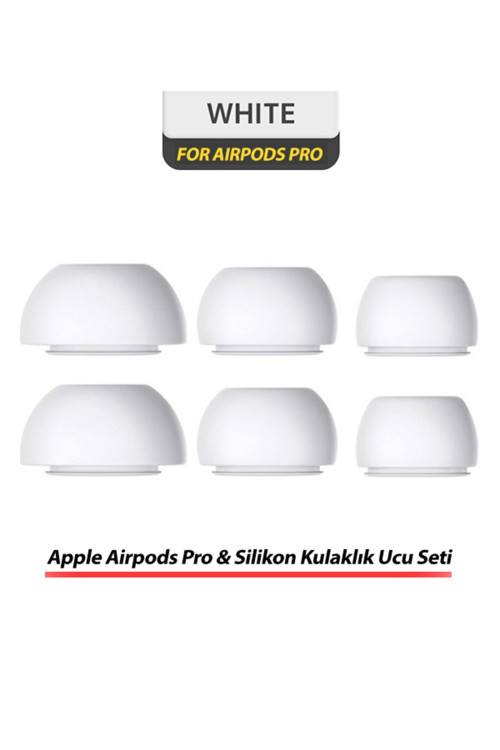 Apple Airpods Pro Silikon Kulaklık Ucu Seti