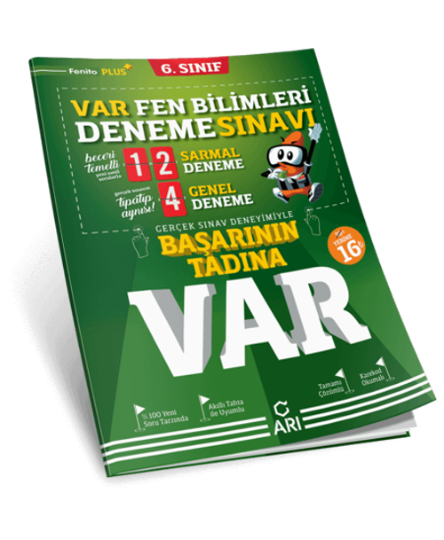 Arı Yayınları 6. Sınıf Var Fen Bilimleri Deneme 2021-2022