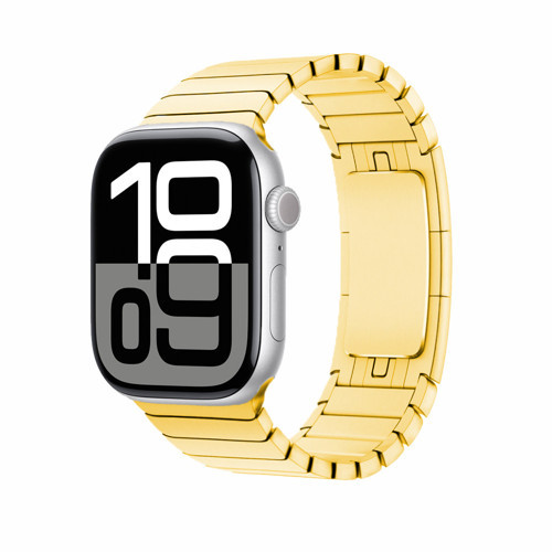 Watch 10 46mm KRD-35 Parçalı Çizgi Tasarım Metal Kordon