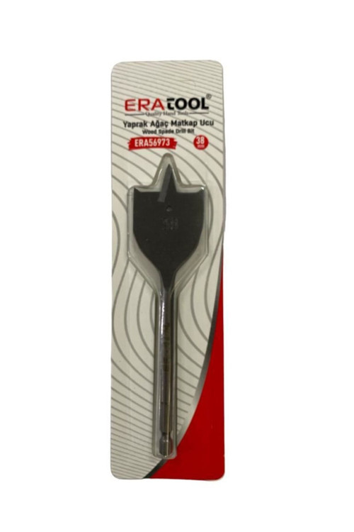 Eratool 56973 Altıgen Yassı Ahşap Maktap Ucu 38 Mm