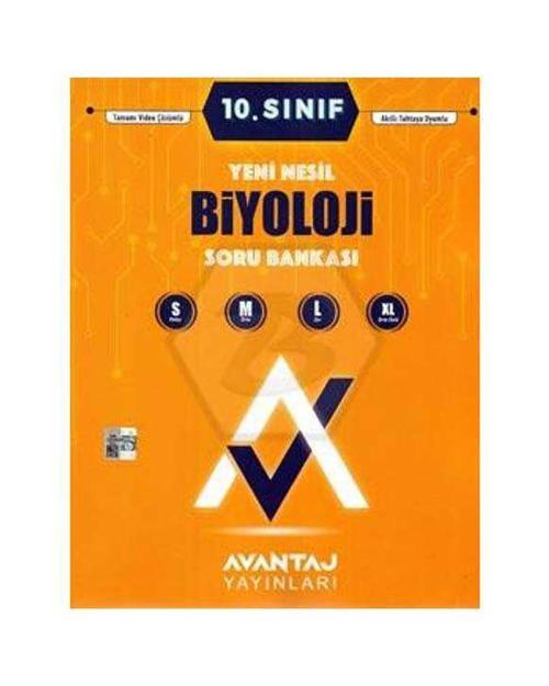 Avantaj Yayınları 10. Sınıf Biyoloji Soru Bankası 0922
