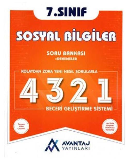 Avantaj Yayınları 7. Sınıf Sosyal Bilgiler Soru Bankası