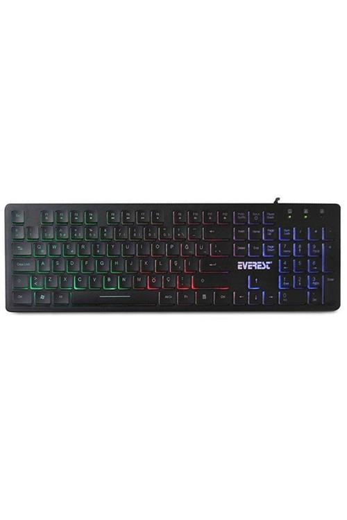 KB-840 Işıklı Kablolu Klavye