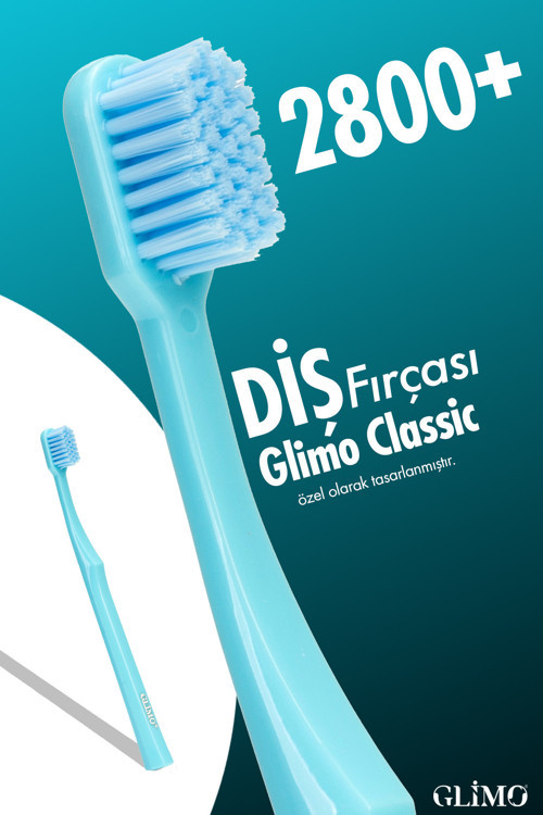 Classic 2800 Diş Fırçası, Hassas Diş Eti Dostu, Ultra Yumuşak Kıl, Diş Eti Kanamasına Karşı, A.mavi