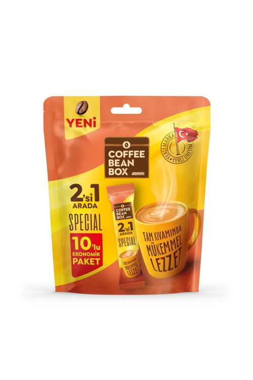 2'Si 1 Arada Kahve 10 Lu Paket