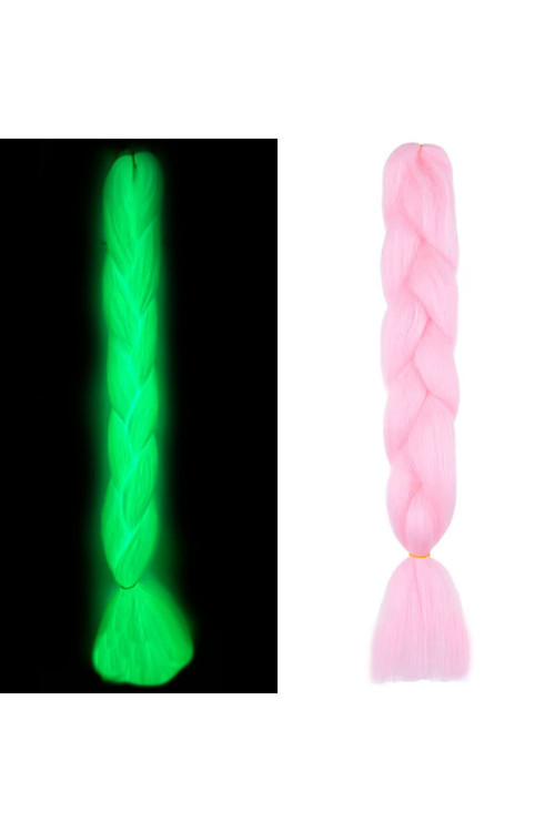Fosforlu Neon Örgülük Saç Esperer 100 Gr. / Şeker Pembesi