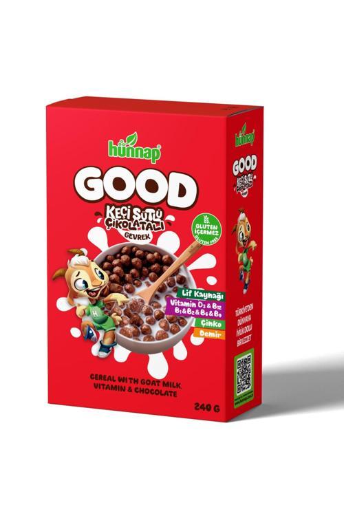 Good Keçi Sütlü Vitaminli Çikolatalı Gevrek 240 Gr