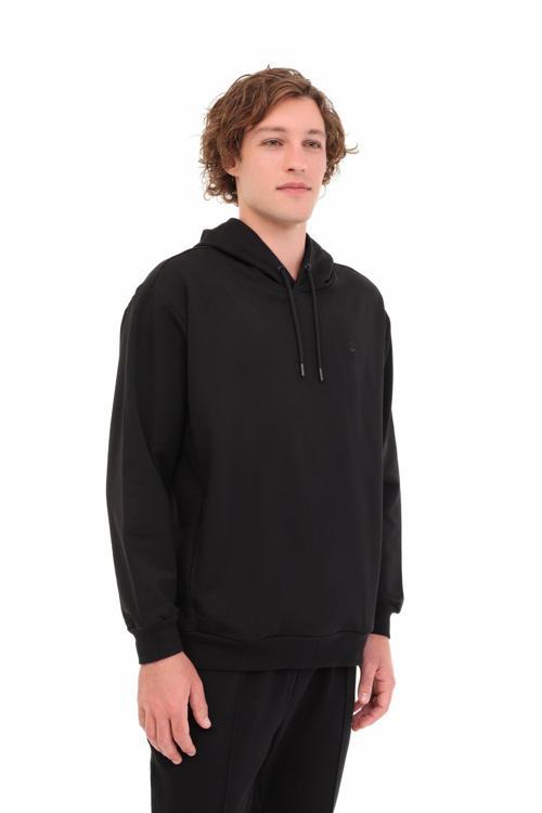 Mb Sn73 Hoodıe 5Pr Siyah Erkek Sweatshirt